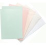 folia Kit de cartes pliantes, 105 x 150 mm, nacre pastel