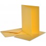 folia Kit de cartes pliantes, 105 x 150 mm, or