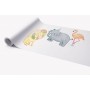folia Rouleau de papier dessin, uni, 300 mm x 6 m, blanc