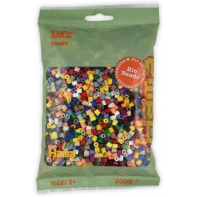 Hama Perles repasser Bio midi, sachet, \"mix 15 couleurs\"