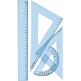 Wonday Set de traage incassable, bleu, set de 4 pices