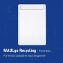 MAUL Porte-bloc MAULgo uni Recycling, A4, blanc