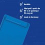 MAUL Porte-bloc MAULgo uni Recycling, A4, bleu