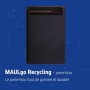 MAUL Porte-bloc MAULgo uni Recycling, A4, noir