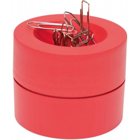 MAUL Distributeur de trombones MAULpro Recycling, rouge