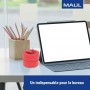 MAUL Distributeur de trombones MAULpro Recycling, rouge