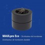 MAUL Distributeur de trombones MAULpro Recycling, noir