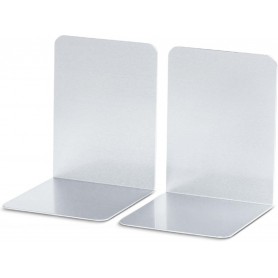 MAUL Serre-livres, en aluminium, (L)100 x (P)100 x (H)130 mm