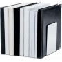 MAUL Serre-livres, en aluminium, (L)100 x (P)100 x (H)130 mm
