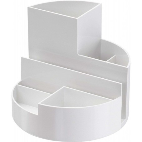 MAUL Multipot MAULrundbox Recycling, rond, blanc