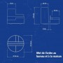 MAUL Multipot MAULrundbox Recycling, rond, blanc