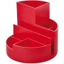 MAUL Multipot MAULrundbox Recycling, rond, rouge