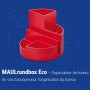 MAUL Multipot MAULrundbox Recycling, rond, rouge