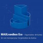 MAUL Multipot MAULrundbox Recycling, rond, bleu