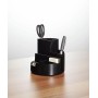 MAUL Multipot MAULrundbox Recycling, rond, noir