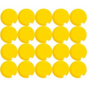 MAUL Aimant facettes MAULpro, diamtre: 15 mm, jaune