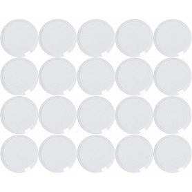 MAUL Aimant facettes MAULpro, diamtre: 20 mm, blanc