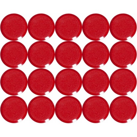MAUL Aimant facettes MAULpro, diamtre: 20 mm, rouge