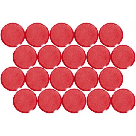 MAUL Aimant facettes MAULpro, diamtre: 29 mm, rouge