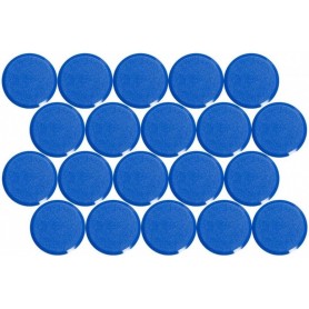 MAUL Aimant facettes MAULpro, diamtre: 29 mm, bleu