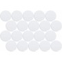 MAUL Aimant facettes MAULpro, diamtre: 33 mm, blanc