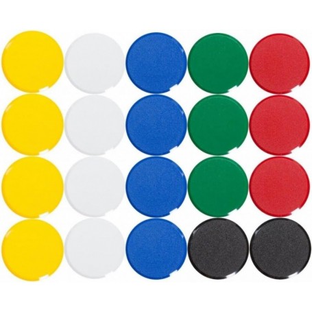 MAUL Aimant facettes MAULpro, diamtre: 33 mm, assorti