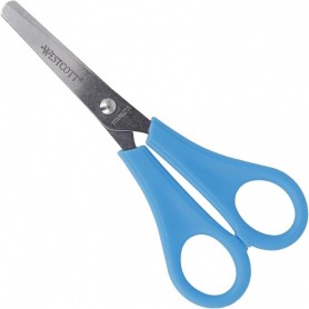 WESTCOTT Ciseaux de bricolage pour enfants, bleu