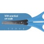 WESTCOTT Ciseaux de bricolage pour enfants, bleu