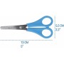 WESTCOTT Ciseaux de bricolage pour enfants, bleu