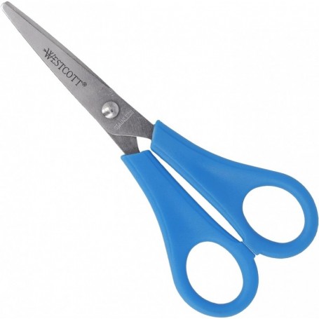WESTCOTT Ciseaux de bricolage pour enfants, bleu