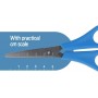 WESTCOTT Ciseaux de bricolage pour enfants, bleu