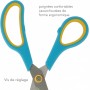 WESTCOTT Ciseaux Easy Grip, set de 3, turquoise/jaune citron
