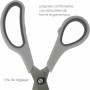 WESTCOTT Ciseaux Easy Grip, set de 3, gris clair/anthracite