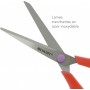 WESTCOTT Ciseaux Easy Grip, set de 3, rouge corail/cassis