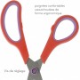 WESTCOTT Ciseaux Easy Grip, set de 3, rouge corail/cassis