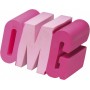 WESTCOTT Gomme en plastique OMG, rose