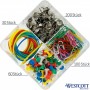 WESTCOTT Bote d\'accessoires de bureau, 390 pices