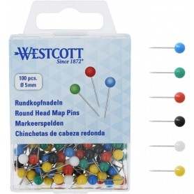 WESTCOTT pingle tte ronde, taille 5, assorti