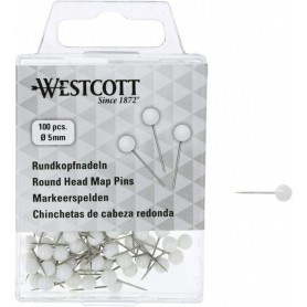 WESTCOTT pingle tte ronde, taille 5, blanc