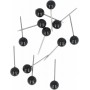 WESTCOTT pingle tte ronde, taille 5, noir