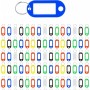 WESTCOTT Porte-cl avec anneau, pack de 100, assorti