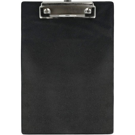 WESTCOTT Porte-bloc pince, plastifi, A5, noir