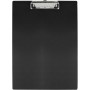 WESTCOTT Porte-bloc pince, plastifi, A4, noir