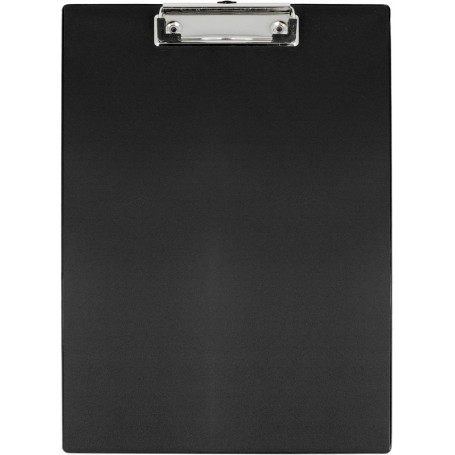 WESTCOTT Porte-bloc pince, plastifi, A4, noir