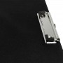 WESTCOTT Porte-bloc pince, plastifi, A4, noir
