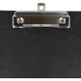 WESTCOTT Porte-bloc pince, plastifi, A4, noir