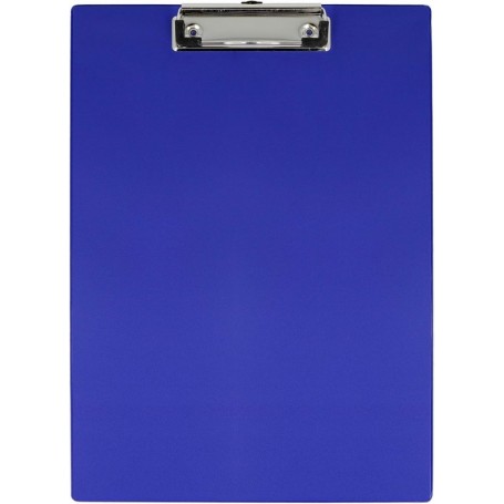 WESTCOTT Porte-bloc pince, plastifi, A4, bleu
