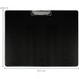 WESTCOTT Porte-bloc pince, plastifi, A3 paysage, noir