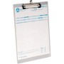 WESTCOTT Porte-bloc pince en aluminium, A4, argent
