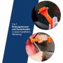 FIRST AID ONLY Marrteau de secours 2 en 1, orange, pack de 2
